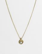 Classics 77 Stone Sun Pendant Necklace In Gold