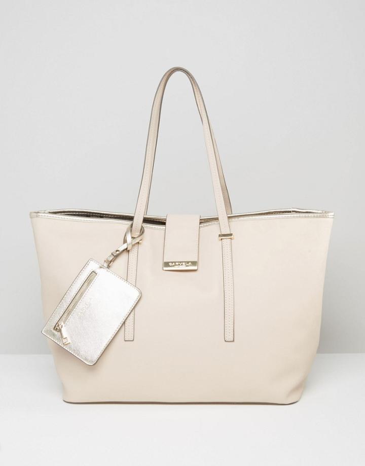 Carvela Mollie Tab Shopper Bag - Beige
