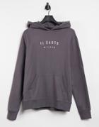Il Sarto Logo Oth Hoodie In Gray-grey
