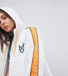 Mink Pink Double Switch Cropped Anorak - White