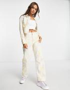 Monki Pastel Tie Dye Pants - Part Of A Set-multi