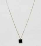 Designb Pendant Necklace In Sterling Silver With Gold Plating - Gold