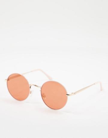 Aj Morgan Cirq Du Aj Round Lens Sunglasses-pink