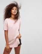 Asos Ultimate Easy Boyfriend T-shirt - Pink