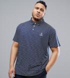 North 56.4 Sport Polo With Cool Effect And Stripe - Blue