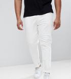 Asos Design Plus Skinny Jeans In White - White