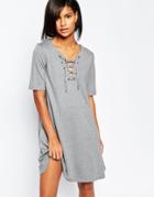 Vila Tie Up Shift Dress - Mgm