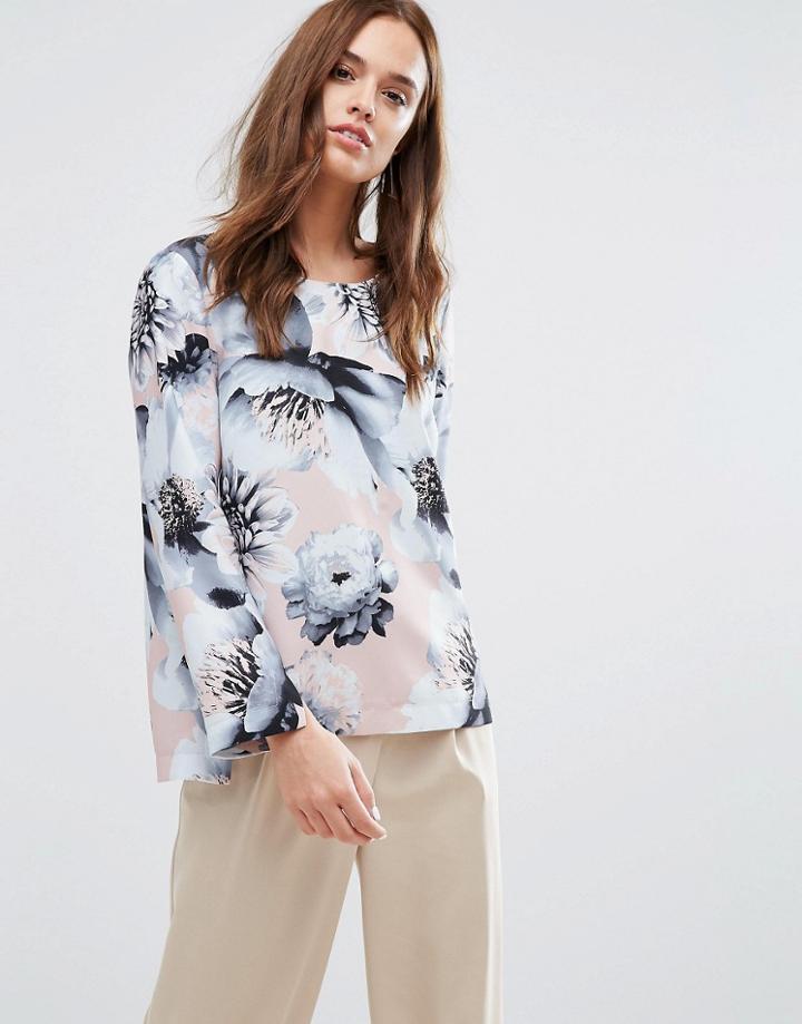 Selected Femme Flower Printed Shirt - Multi