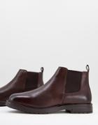 River Island Chelsea Boot In Brown