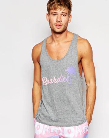 Boardies Beach Tank - Gray