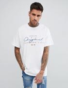 New Look T-shirt With Original Nyc Print In White - White