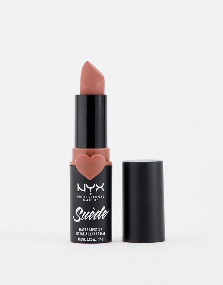 Nyx Professional Makeup Suede Matte Lipsticks - Free Spirit - Pink