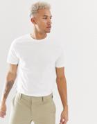 River Island Slim Fit T-shirt In White