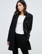 B.young Funnel Neck Jacket - Black