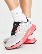 The North Face Vectiv Eminus Sneakers In White/ Pink