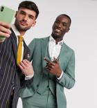Gianni Feraud Tall Skinny Fit Suit Jacket-green