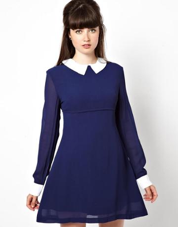 Pop Boutique Coco Dress With Collar