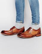 Ted Baker Cassiuss Brogue Shoes - Brown