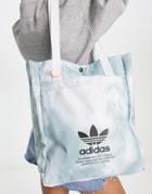 Adidas Originals Color Wash Simple Tote In Gray