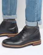Ben Sherman John Lace Up Boots - Black