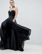 Jovani Sweetheart Neck Strapless Dress - Black