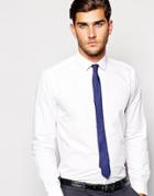 Asos Smart Shirt And Tie Set - White
