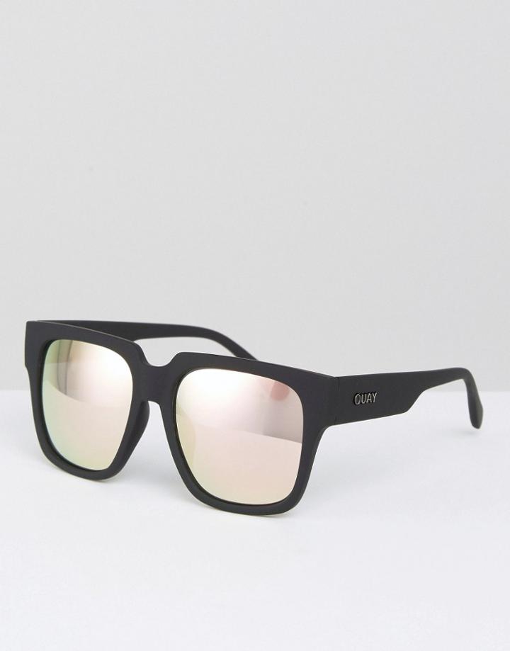 Quay Australia On The Prowl Sunglasses With Mirror Lens