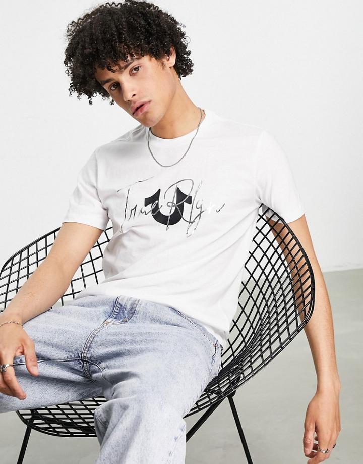 True Religion Printed T-shirt In White