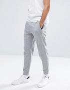 Boss By Hugo Boss Athleisure Joggers With Cuffed Ankle In Regular Fit - Gray