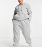 Adidas Originals Plus Essential Sweatpants In Gray