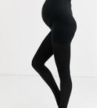 Spanx Maternity Mama 60 Denier Opaque Smoothing Tights In Black