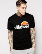 Ellesse T-shirt With Classic Logo - Black