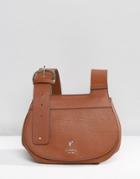 Fiorelli Georgia Saddle Bag With Buckle Detail - Brown