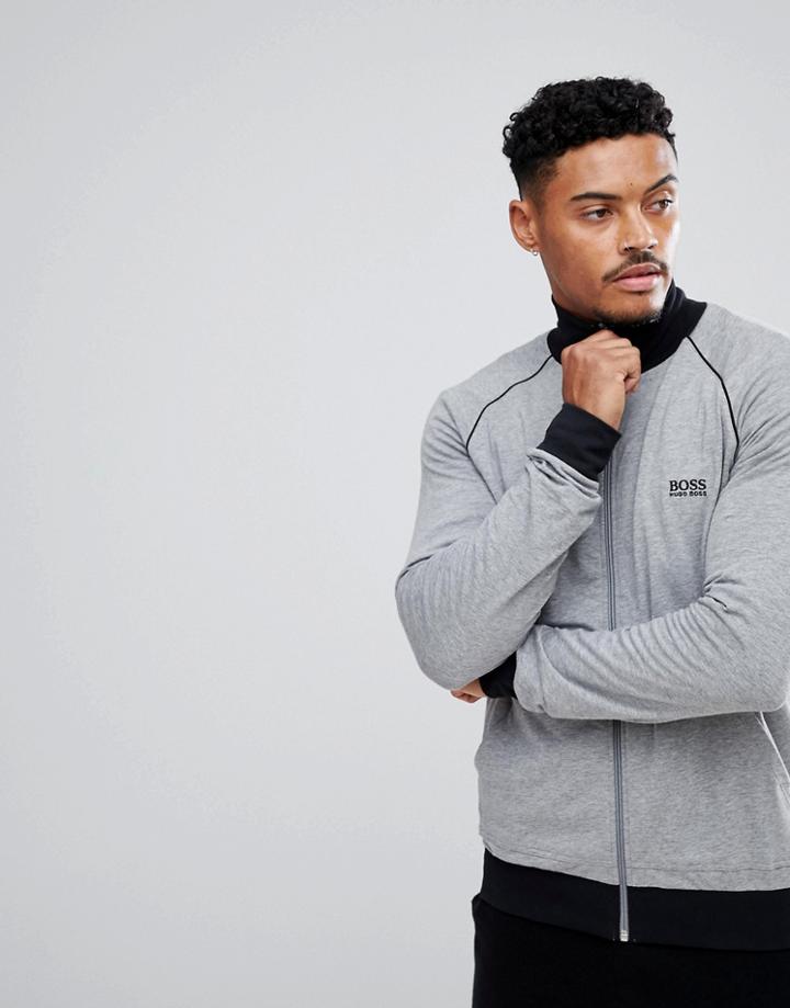 Boss By Hugo Boss Zip Thru Jacket - Gray