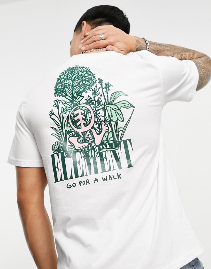 Element Walker T-shirt In White