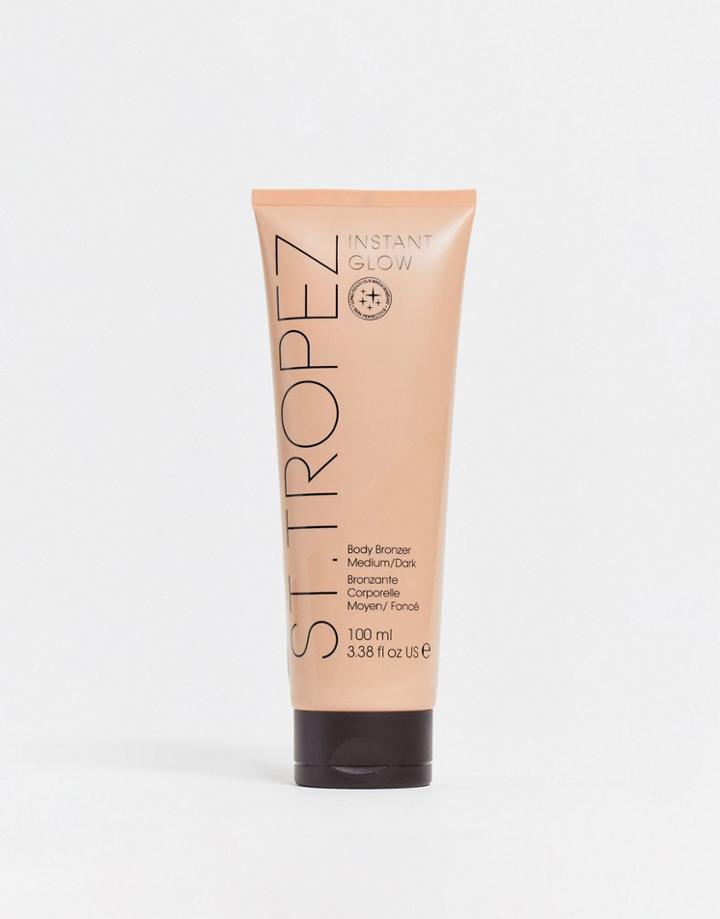 St. Tropez Instant Glow Face & Body Bronzer Makeup Medium 3.4 Fl Oz-neutral