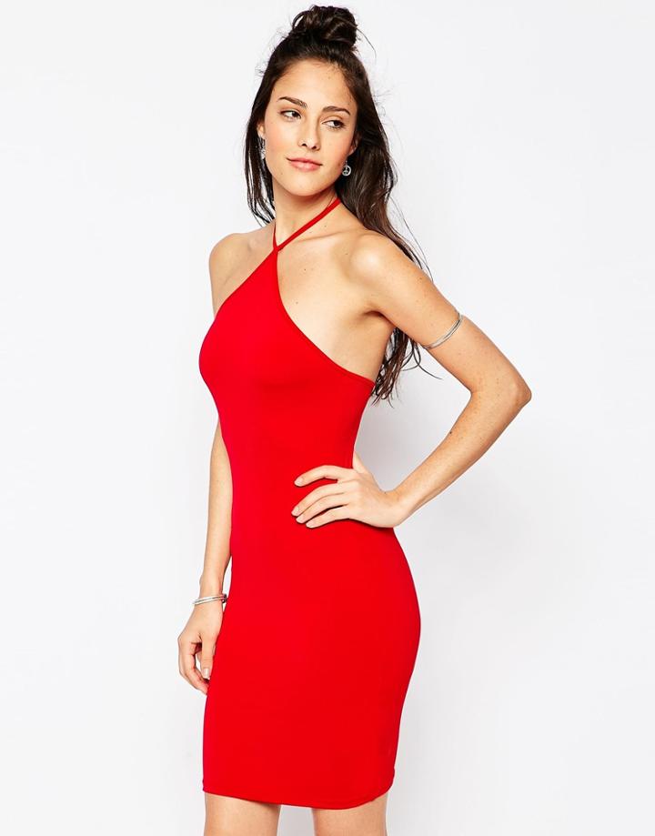 Motel Keylse Dress - Red