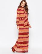 First And I Tmacthy Maxi Dress - Syrah