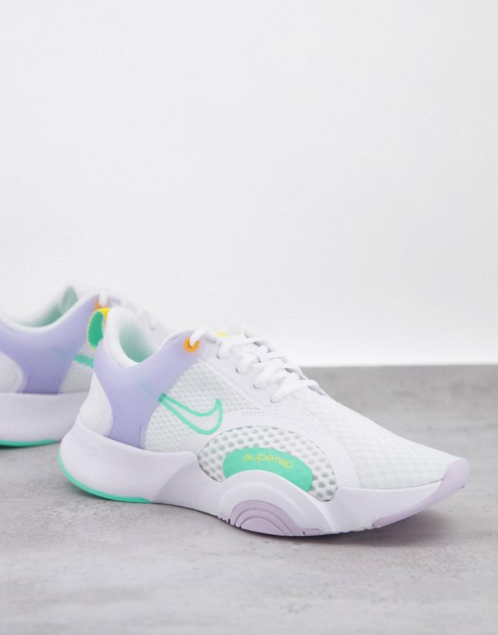 Nike Training Superrep Go 2 Sneakers In White
