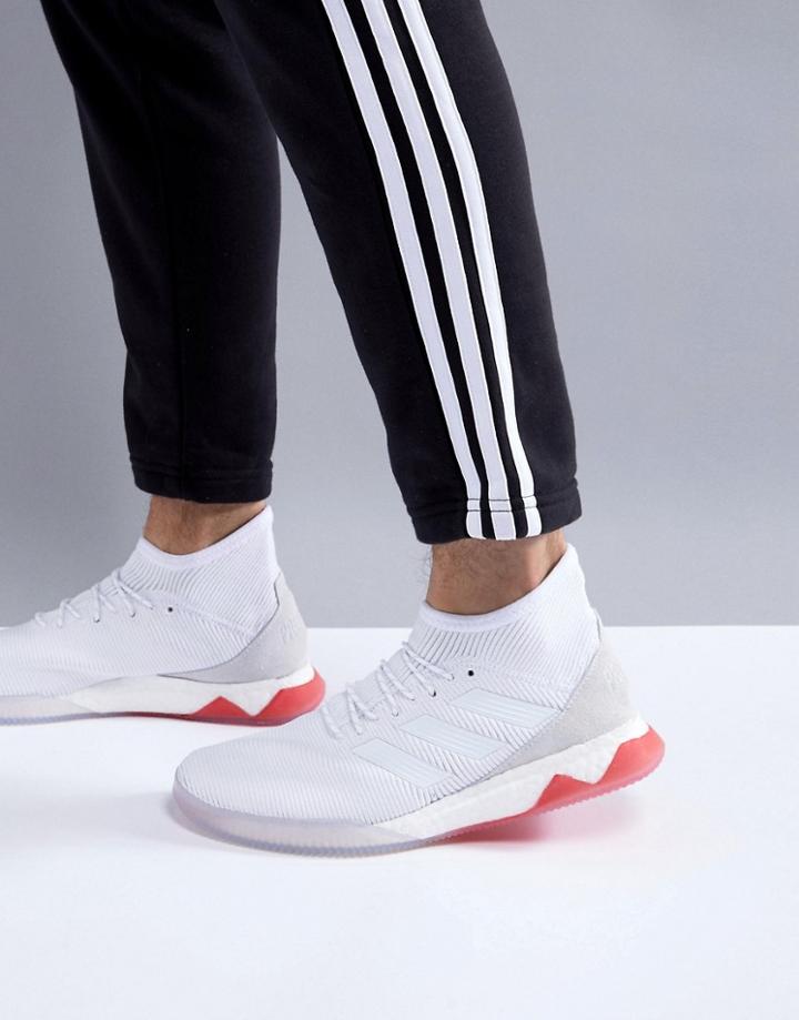 Adidas Soccer Tango Predator 18.1 Sneaker In White Cm7700 - White