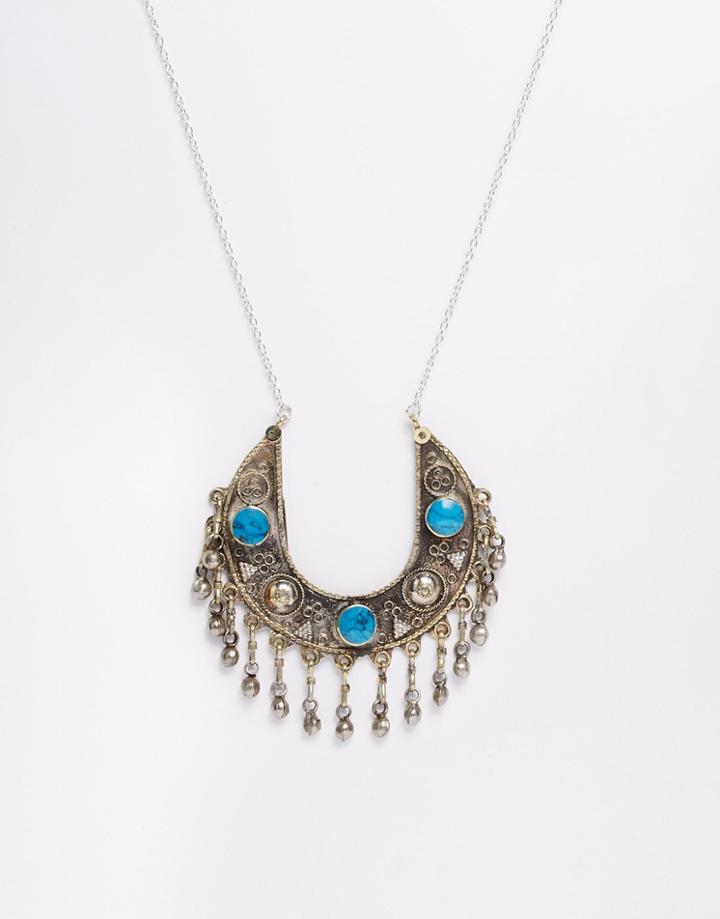 Rock 'n' Rose Gia Turquoise Necklace - Turqoise