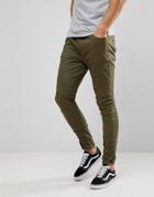 Brave Soul Cotton Biker Jogger - Green