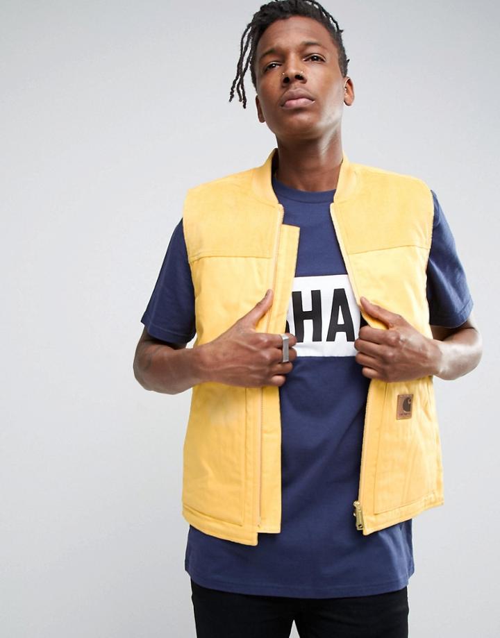 Carhartt Wip Scott Vest - Yellow