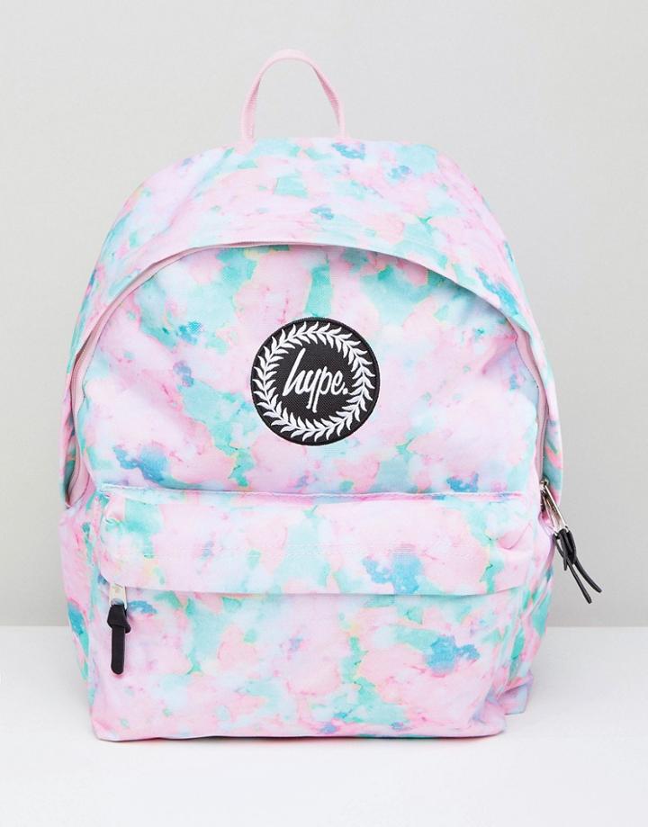 Hype Mint Sponge Backpack - Pink