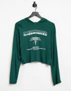 Adolescent Clothing Lounge Overworked Hoodie In Green