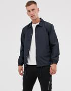 French Connection Lightweight Coach Jacket-navy