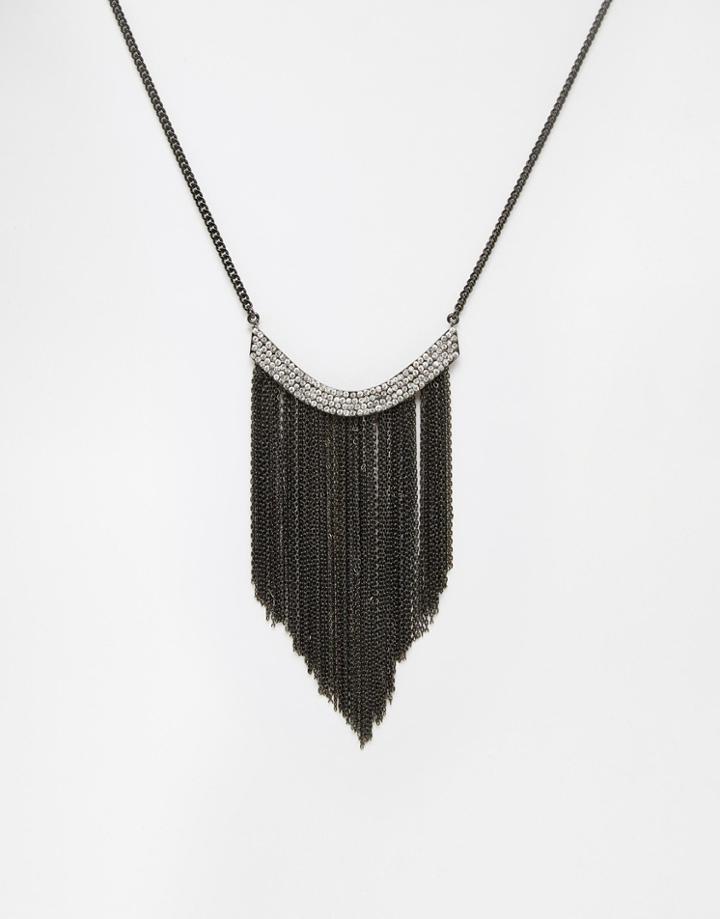 Coast Statement Tassel Necklace - Gold