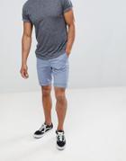 New Look Chino Shorts In Light Blue - Blue