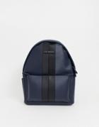 Ted Baker Popp Crossgrain Backpack In Navy - Navy