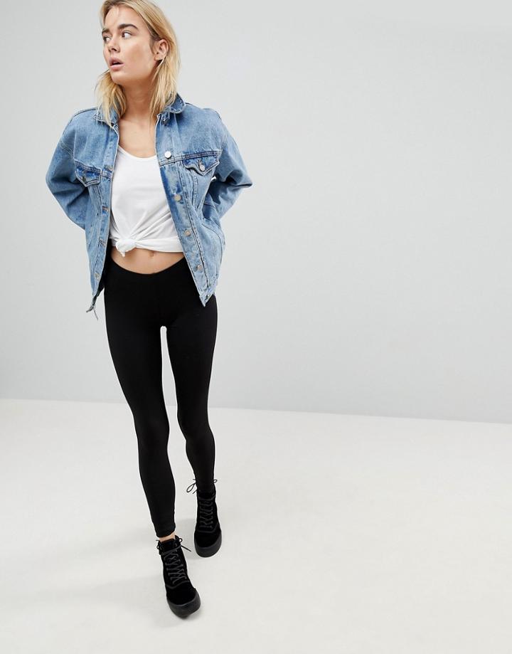 Pieces Edita Long Leggings - Black